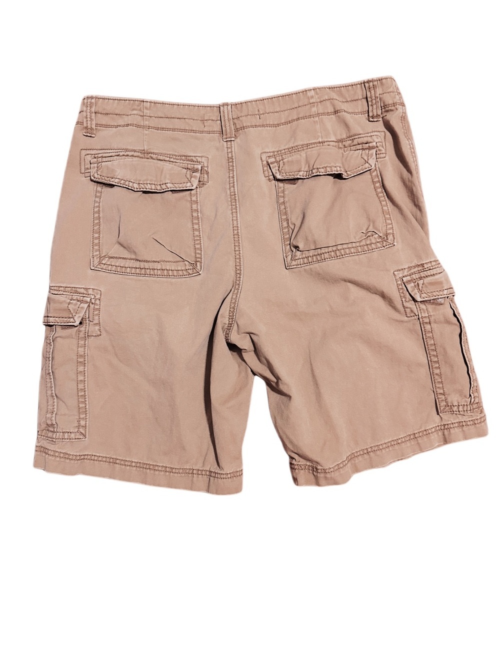 Unionbay Men's Tan Cargo Shorts - Classic Y2K Utility Style - Picture 4 of 4